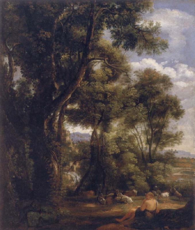 John Constable Landscape with goatherd and goats France oil painting art